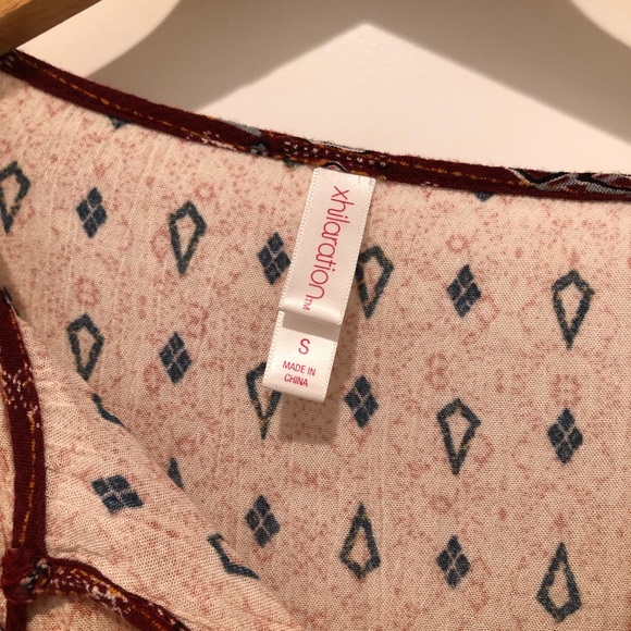 Firstly Patterned Flowy Top - Picture 3 of 3